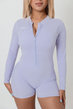 Lilac Long Sleeve Romper