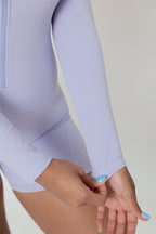 Lilac Long Sleeve Romper