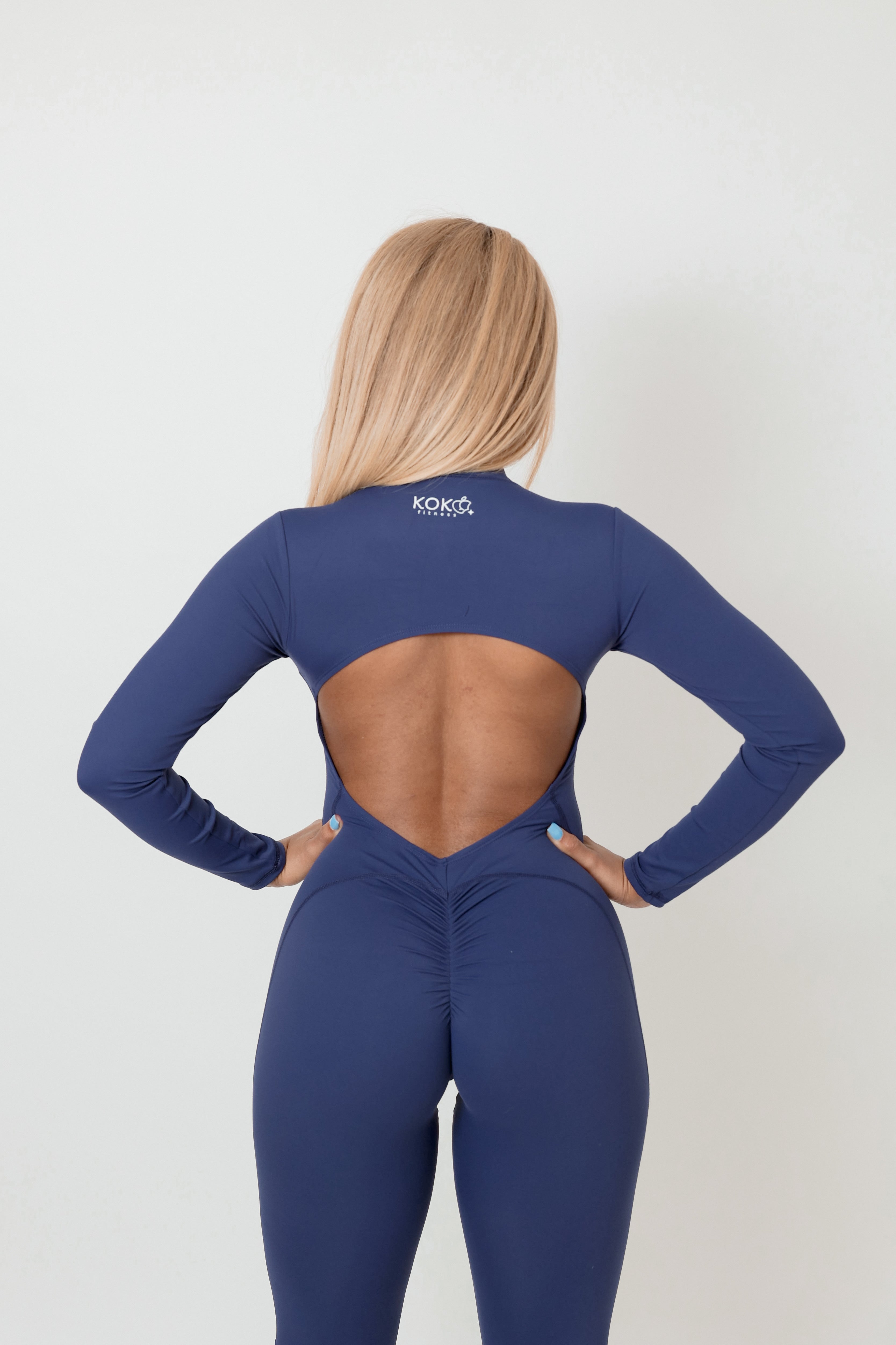 Midnight Long Sleeve Jumpsuit