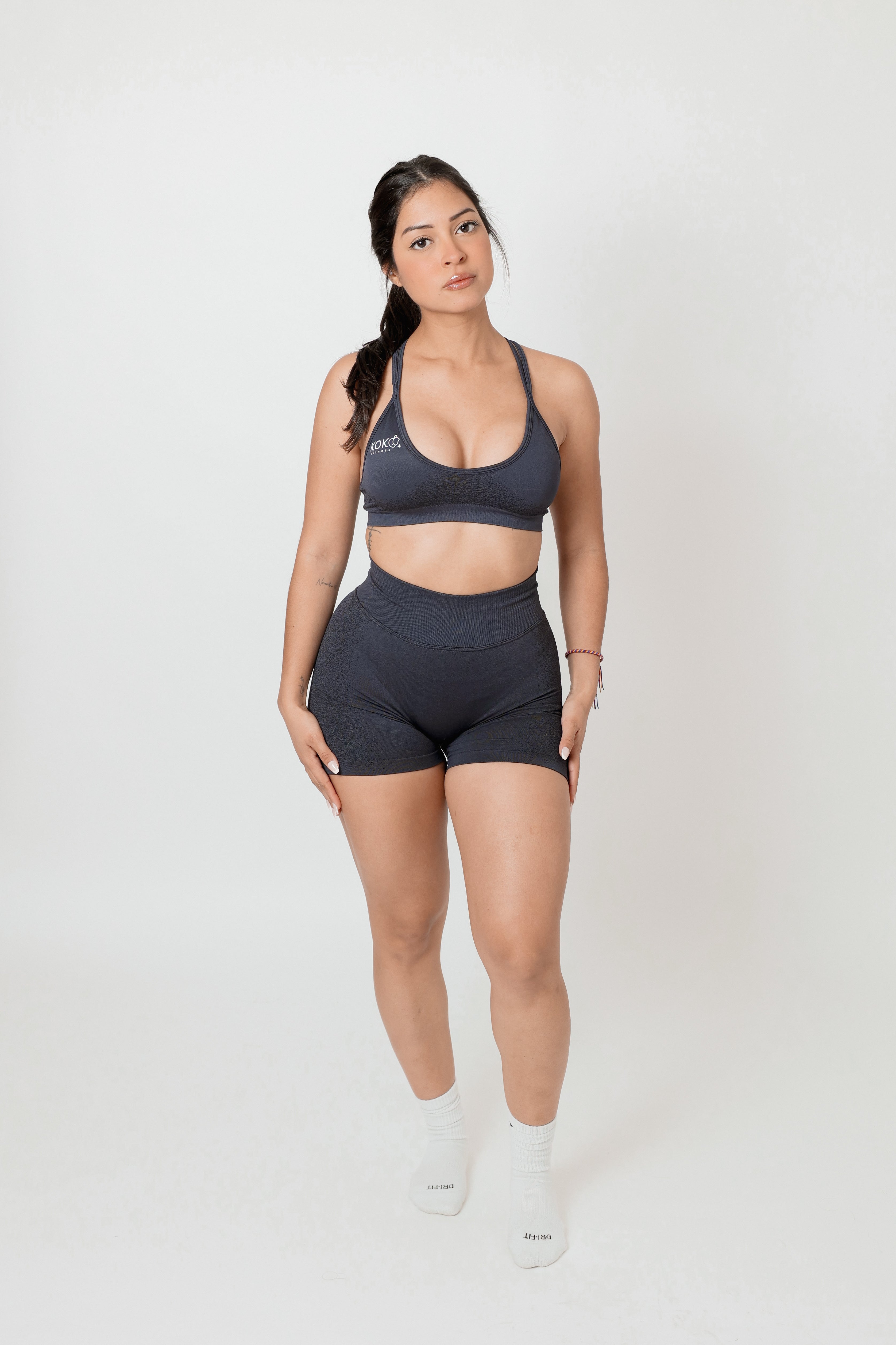 Granite Black Shorts