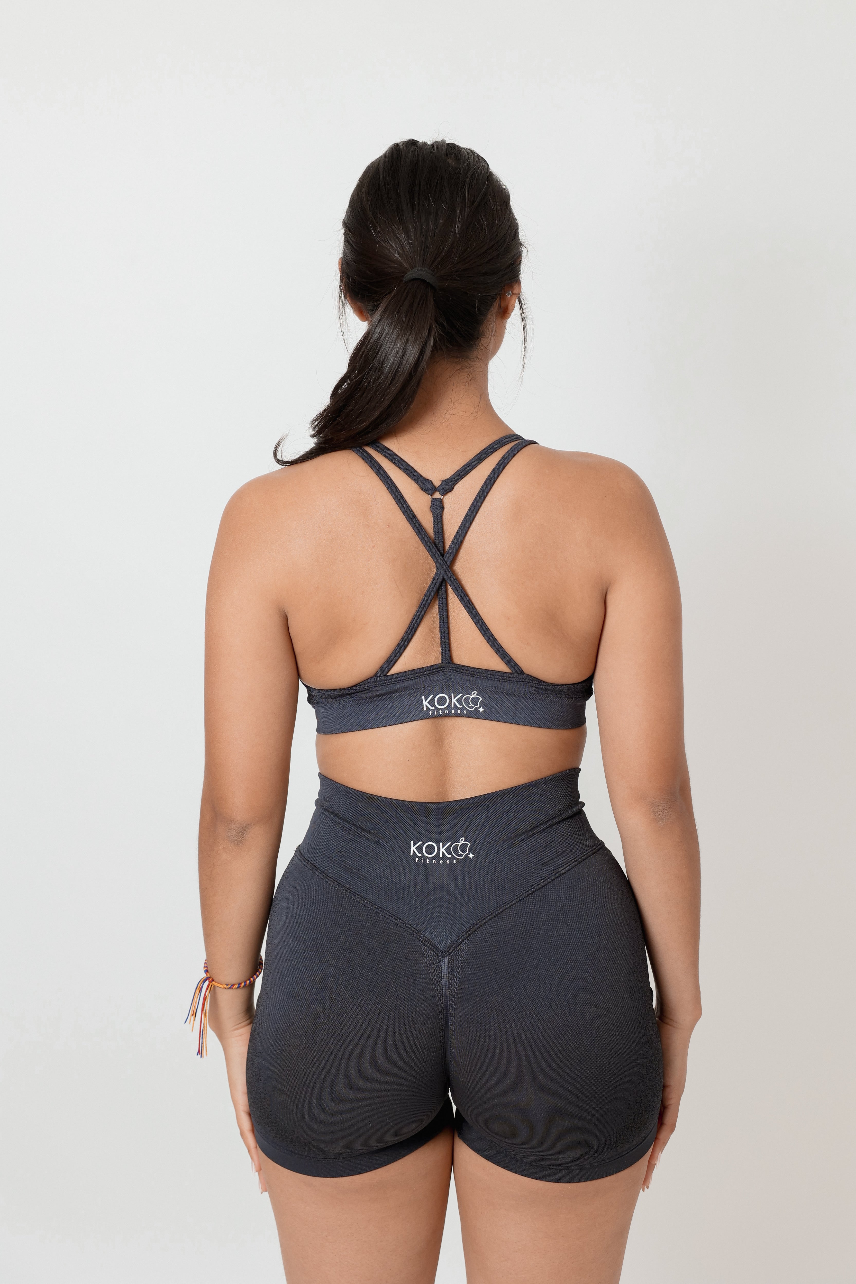 Granite Black Shorts