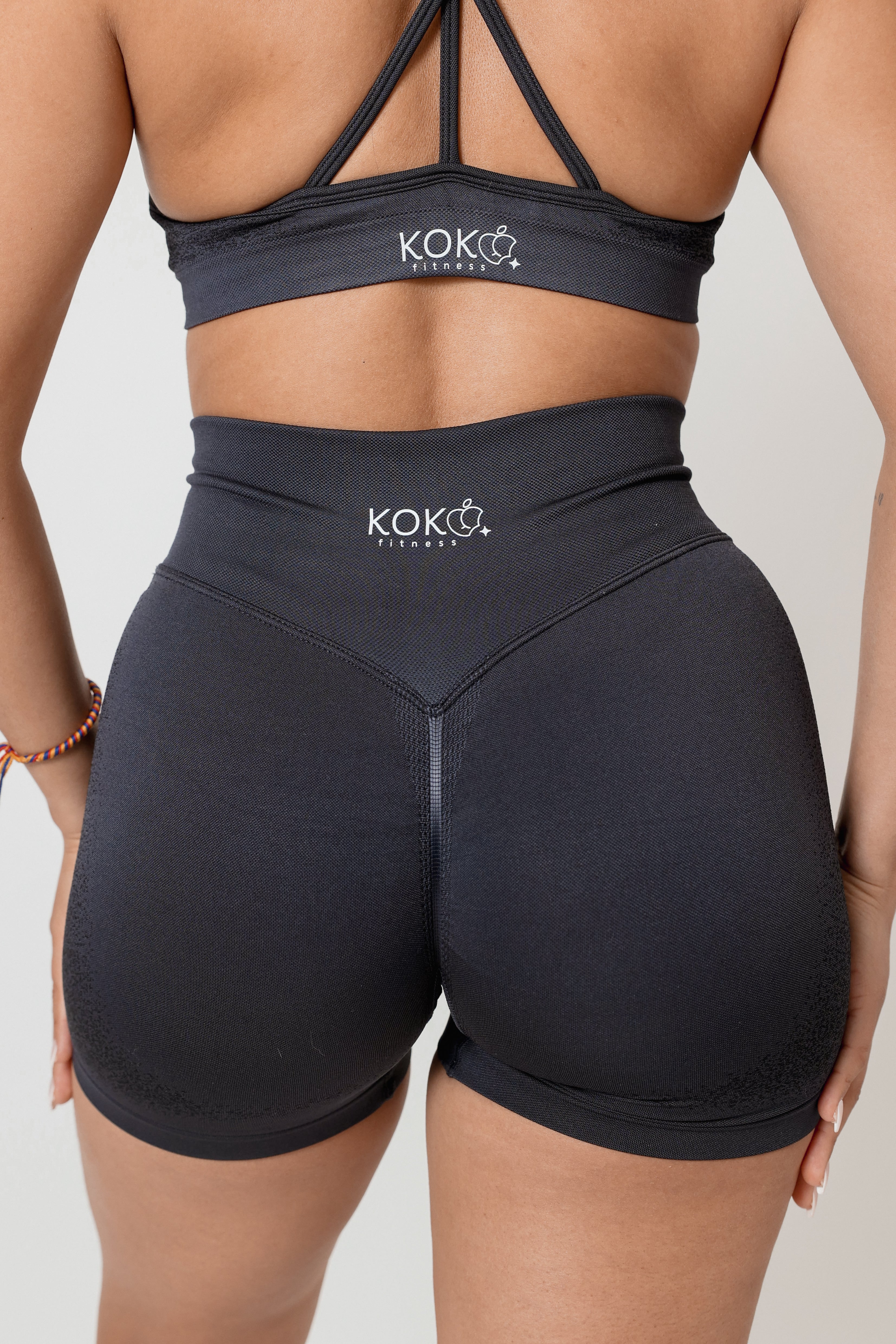 Granite Black Shorts