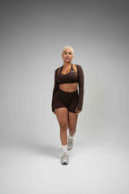 Brownie Short Bolero Set