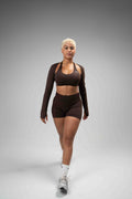 Brownie Short Bolero Set