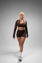 Brownie Short Bolero Set