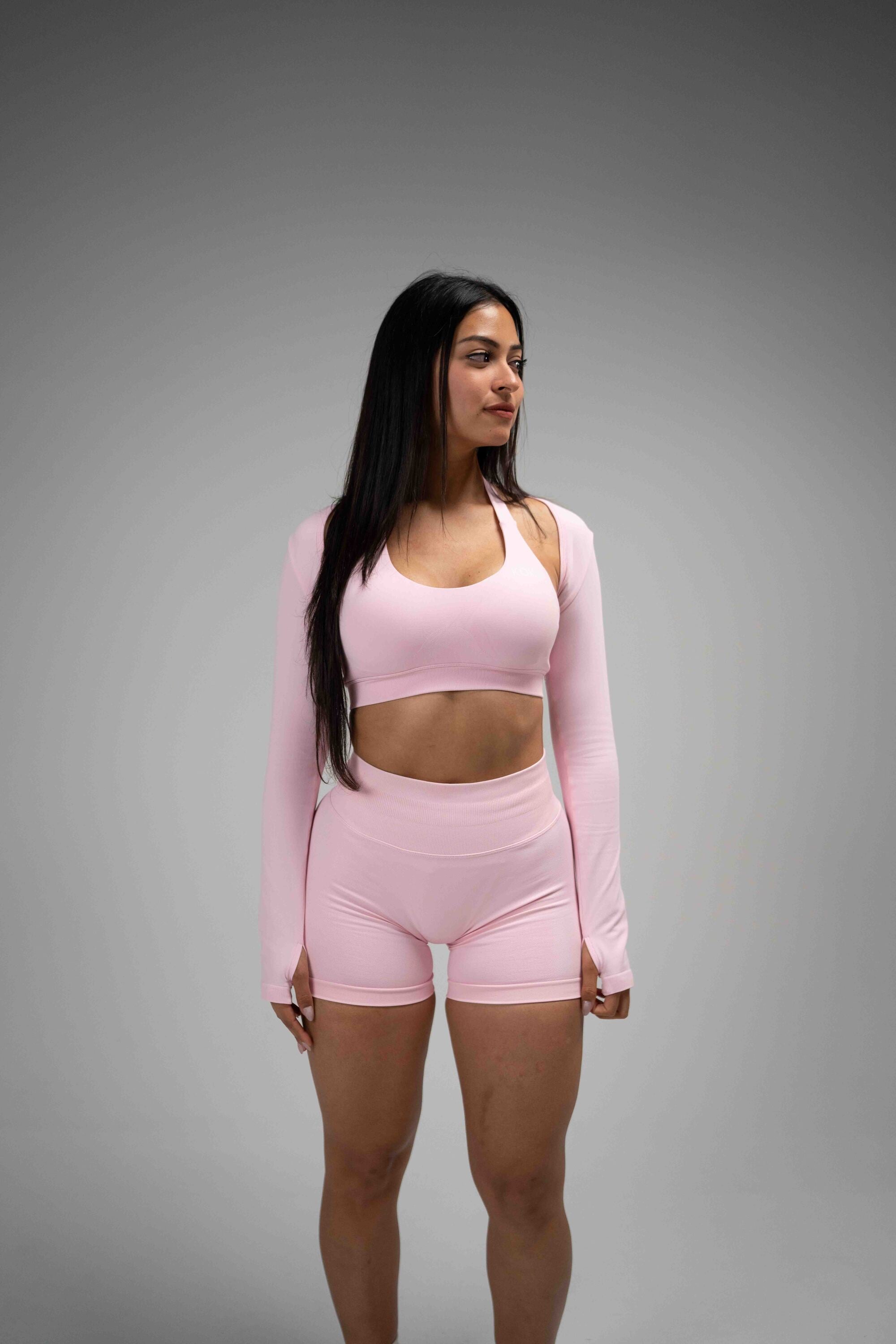 Powder Pink Short Set