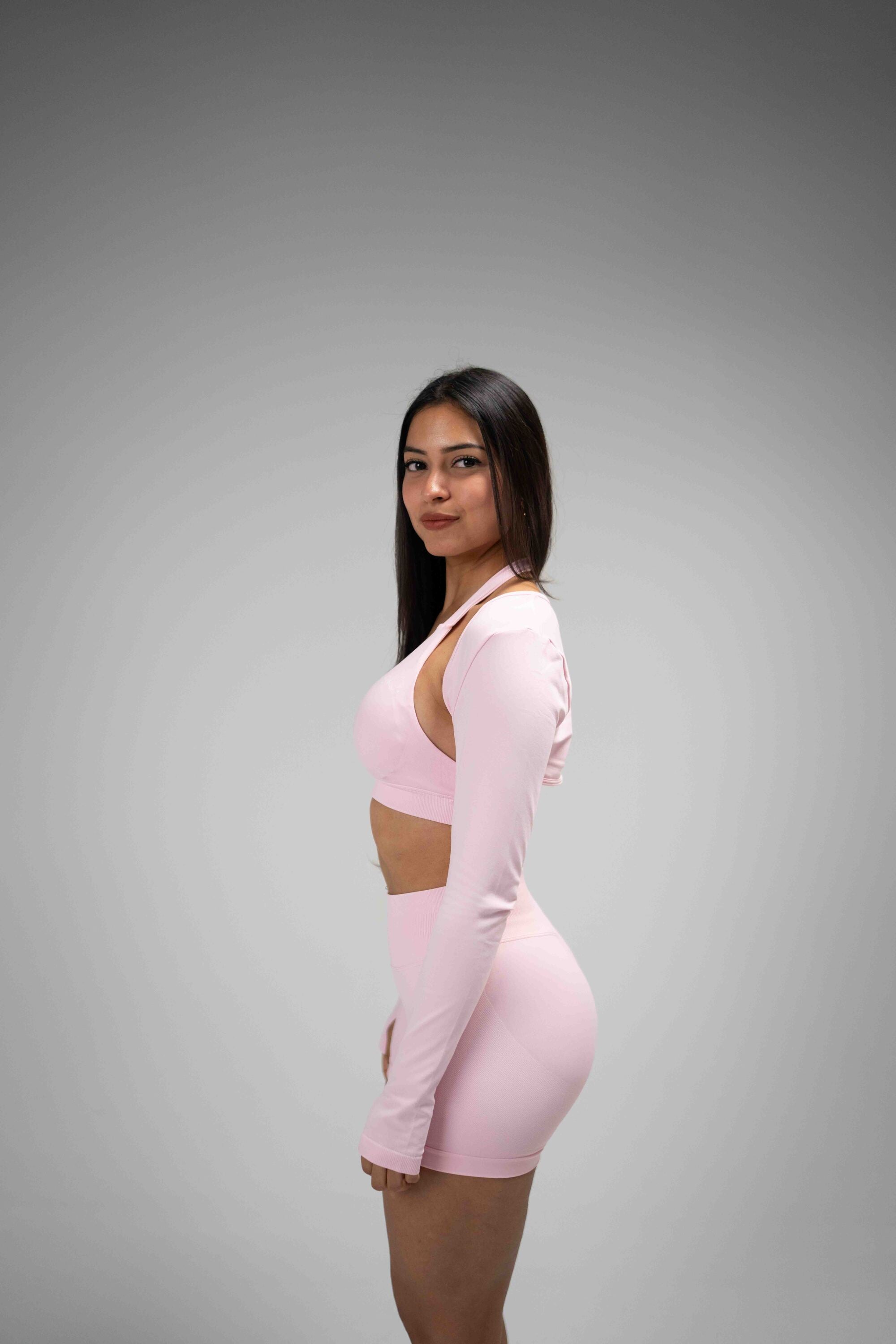 Powder Pink Short Set