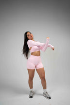 Powder Pink Short Set