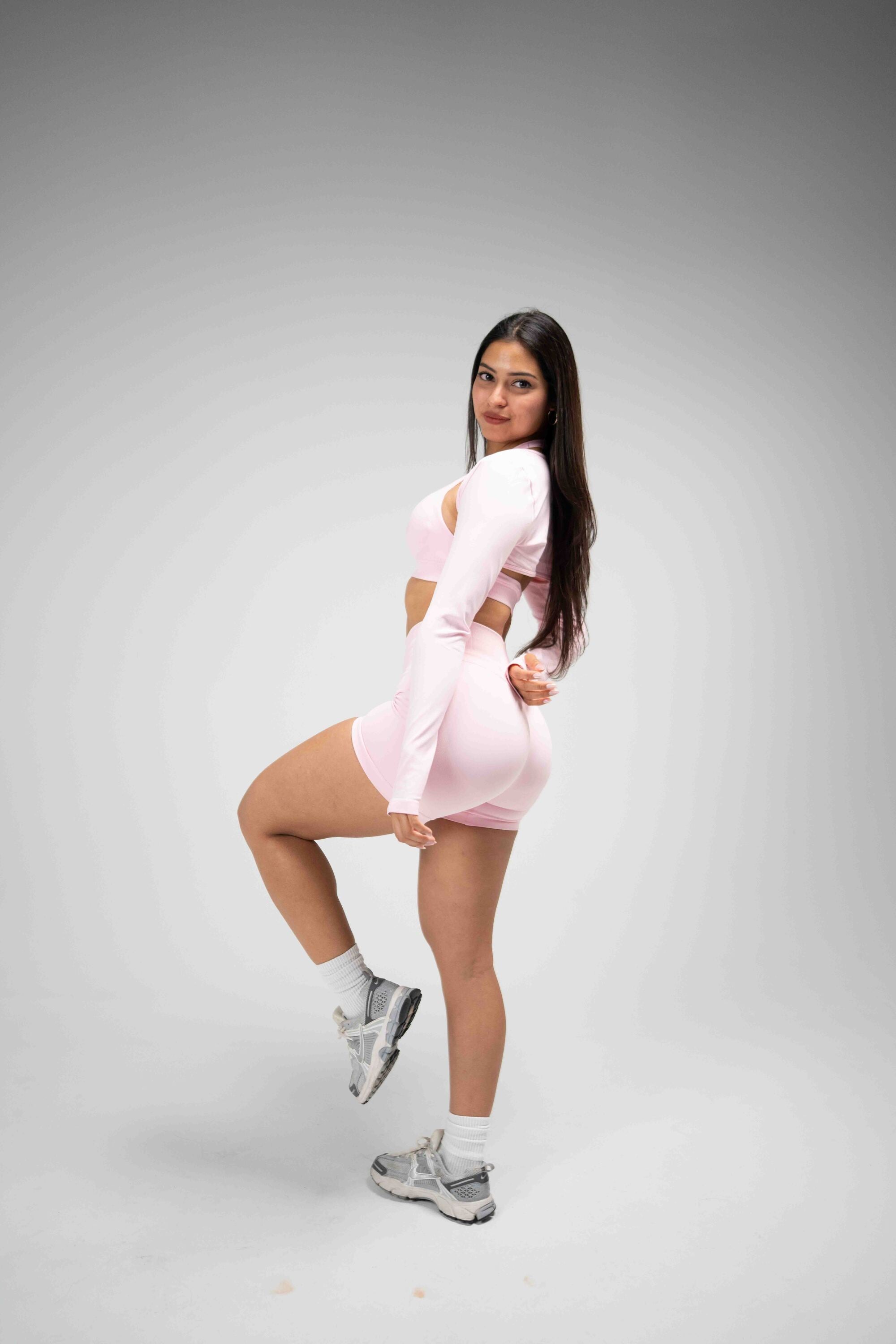 Powder Pink Short Set