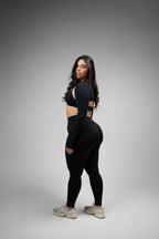 Blackout Leggings Bolero Set