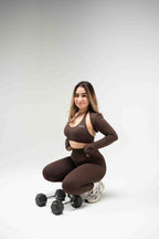 Brownie Leggings Bolero Set