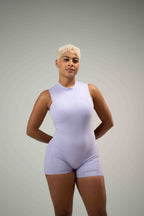 Lilac Bare Romper