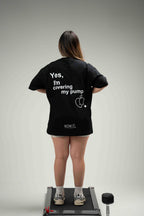 Midnight Pump Oversize Tee